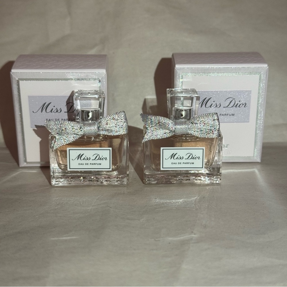2 x Miss dior miniature 5ml